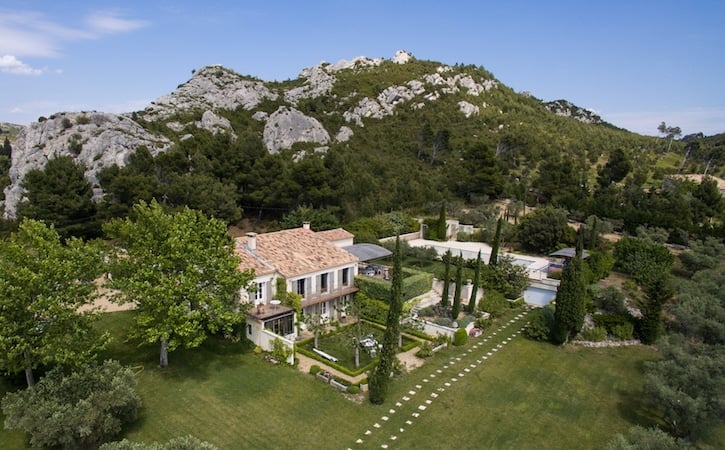 location saisonniere vacances piscine maussane alpilles